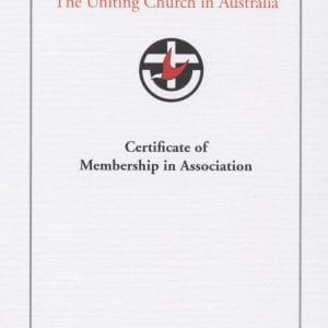 Certificate of Membership in Association with UCA logo