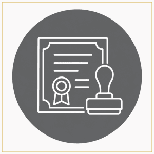 Certificates and Registers