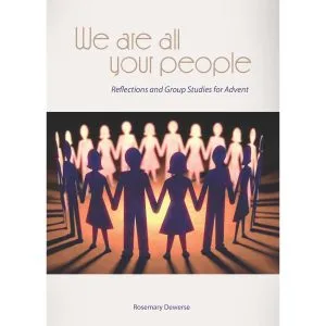 We Are All Your People book cover with paper figures holding hands in a circle