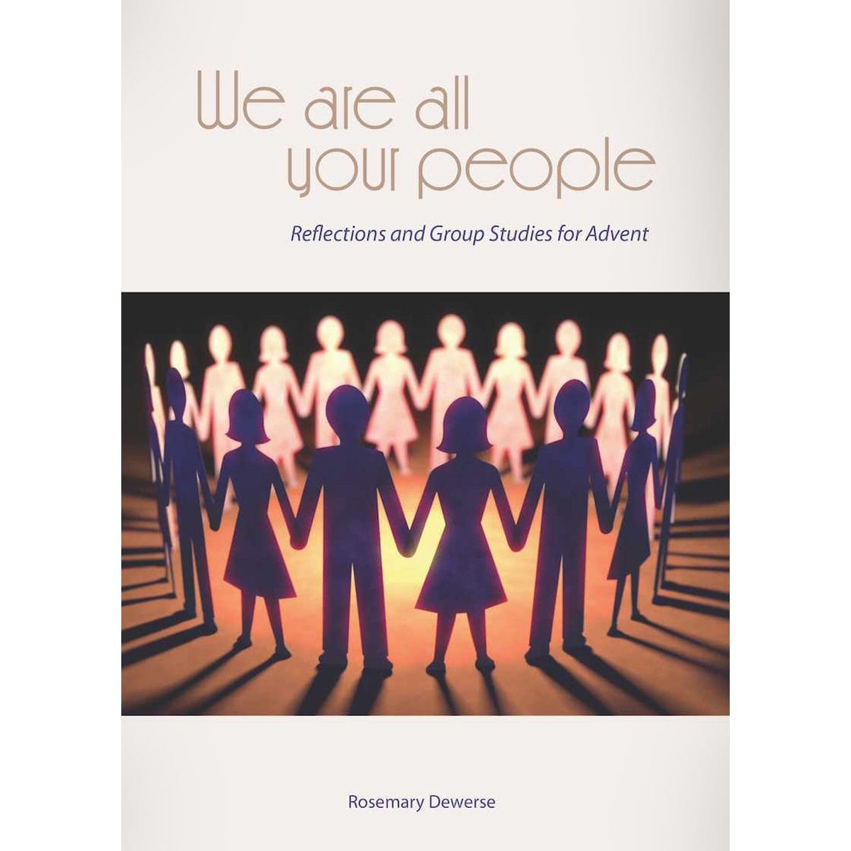 We Are All Your People book cover with paper figures holding hands in a circle