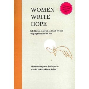 Women Write Hope book cover with a line drawing of a dove
