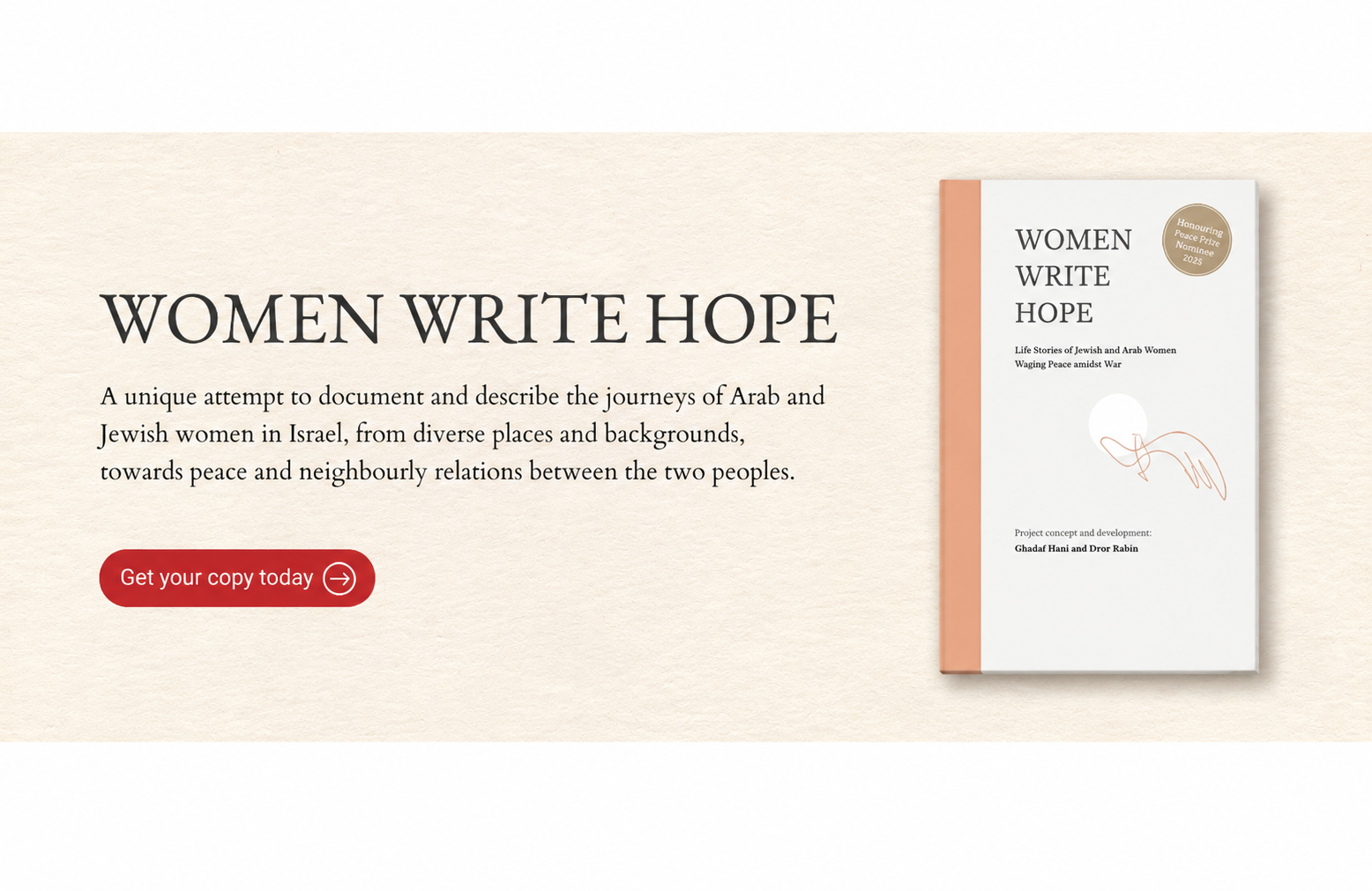 Home Page Banner - Women Write Hope